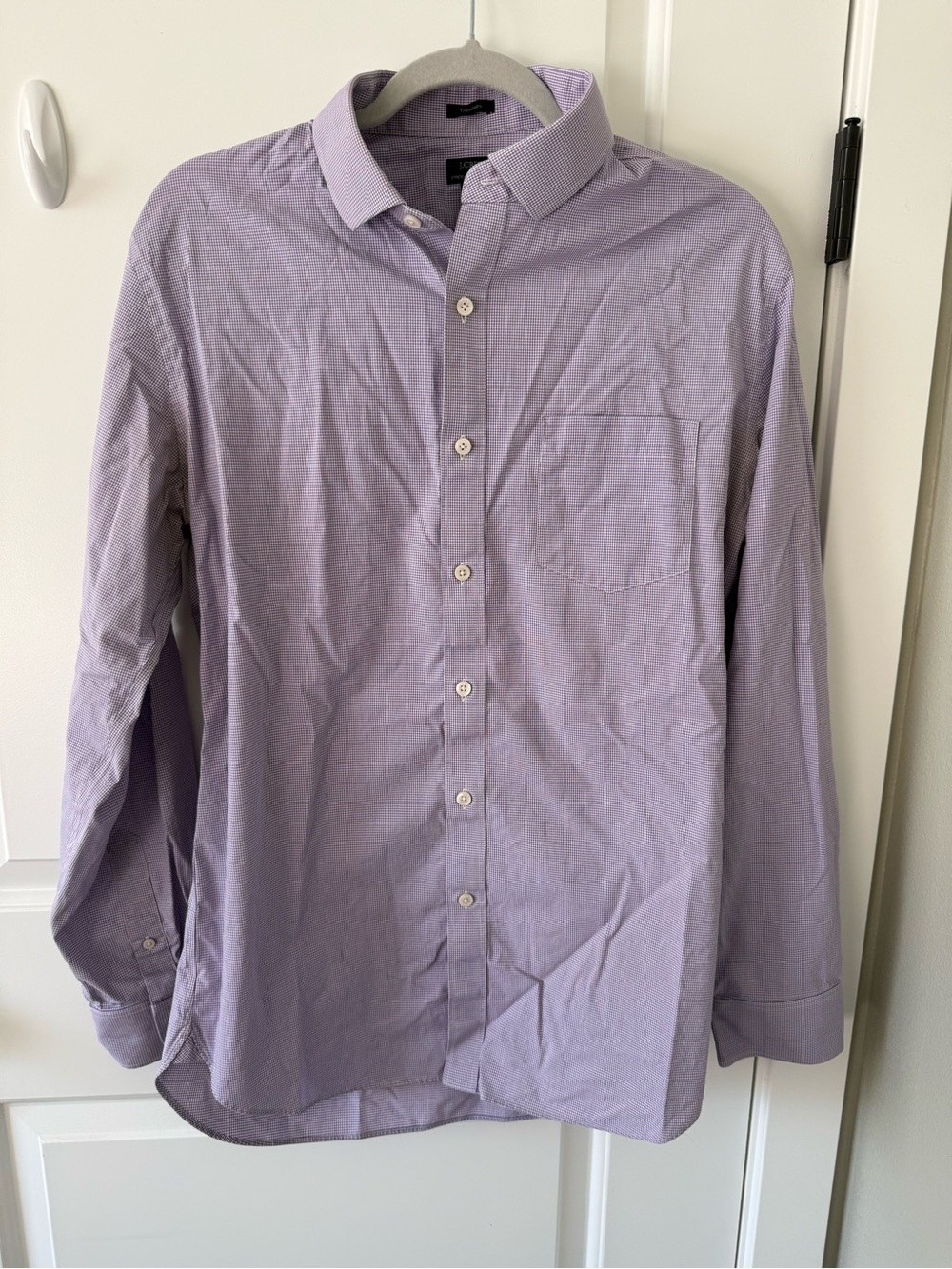 J. Crew Men's Light Purple Button-Down Shirt